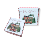 Caixa Cartão Presente/Cabaz Branca "Clássico de Natal"– Várias Medidas Disponíveis – Norpack - Image 5