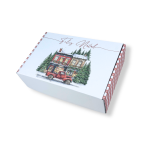 Caixa Cartão Presente/Cabaz Branca "Clássico de Natal"– Várias Medidas Disponíveis – Norpack - Image 2