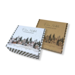 Caixa Cartão Presente/Cabaz Branca / Kraft Natal "Inverno Encantado"– Várias Medidas Disponíveis – Norpack - Image 15