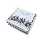 Caixa Cartão Presente/Cabaz Branca / Kraft Natal "Inverno Encantado"– Várias Medidas Disponíveis – Norpack - Image 13