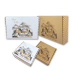 Caixa Cartão Presente/Cabaz Branca / Kraft "Vila Natal"– Várias Medidas Disponíveis – Norpack - Image 11
