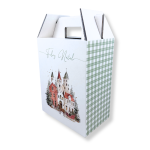 Caixa Cartão Presente/Cabaz Branca 26x17x34cm Natal "Viagem Encantada" – Norpack