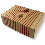 Caixa Cartão Presente/Cabaz Branca / Kraft "Presente de Natal"– Várias Medidas Disponíveis – Norpack - Image 15