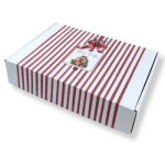 Caixa Cartão Presente/Cabaz Branca / Kraft "Presente de Natal"– Várias Medidas Disponíveis – Norpack - Image 12