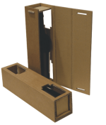 Caixa Cartão Kraft Segurança para Garrafas - Ideal para expedição de Garrafas! – Norpack - Image 2