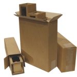 Caixa Cartão Kraft Segurança para Garrafas - Ideal para expedição de Garrafas! – Norpack