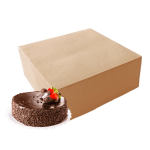Caixa Cartolina Kraft com Tampa Separada - VÁRIAS MEDIDAS - Take Away/Pastelaria/Salgadinhos/Pizza – Norpack