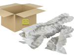 Almofadas de Papel p/ Enchimento Branco Papillon ES ECO - Cx com 30 Almofadas 1.20mt (Picote 7cm) - Ideal para ECOMMERCE! – Norpack - Image 3