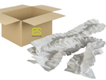 Almofadas de Papel p/ Enchimento Branco Papillon ES ECO - Cx com 30 Almofadas 1.20mt (Picote 7cm) - Ideal para ECOMMERCE! – Norpack - Image 12