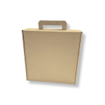 Caixas Cartão Postal Kraft c/ Pega - Ideal para ECOMMERCE / Expedição / Cabaz / Presente / Quadros / Molduras / Livros – Norpack - Image 4