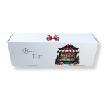 Caixa Cartão Branca p/ Bolos e Tortas 40x13,5x9,5cm "Doçura de Natal" – Norpack - Image 3