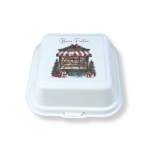 Caixa Cana de Açúcar Bentô Cake 10x10x8cm "Doçura de Natal" – Norpack - Image 2