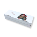 Caixa Cartão Branca p/ Bolos e Tortas 40x13,5x9,5cm "Doçura de Natal" – Norpack