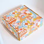 Caixa Postal C/ Padrão Mosaico – Envio de Encomendas com Estilo – Norpack - Image 3