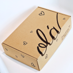 Caixa Postal C/ Padrão Olá em preto – Envio de Encomendas com Estilo – Norpack - Image 2