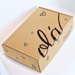 Caixa Postal C/ Padrão Olá em preto – Envio de Encomendas com Estilo – Norpack - Image 6