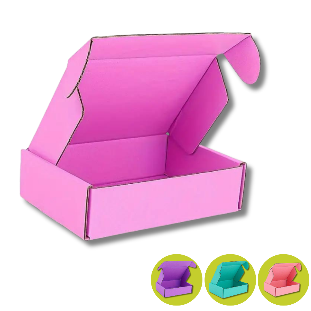 Caixas-Postal-Cores.png Caixas de Envio Postal Coloridas para E-commerce – Norpack - Image 1