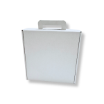 Caixas Cartão Postal Branca c/ Pega - Ideal para ECOMMERCE / Expedição / Cabaz / Presente / Quadros / Molduras / Livros – Norpack - Image 4