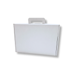 Caixas Cartão Postal Branca c/ Pega - Ideal para ECOMMERCE / Expedição / Cabaz / Presente / Quadros / Molduras / Livros – Norpack - Image 2