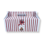 Caixa Cartão Cabaz Branca com Pega 32x21,5x12,5cm Natal “Presente de Natal” – Norpack - Image 4