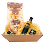 Cesta Cartão Kraft Cabaz / Presente / Pastelaria 32x23x11cm Ideal para Cabazes! – Norpack - Image 2