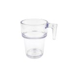 Chávena Plástico PC Baixa Café/Chá 18CL- Resistente e durável – Norpack