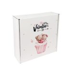 Caixa Cartão Branca 20x20x7cm Dia dos Namorados Cupcake do Amor – Norpack - Image 4
