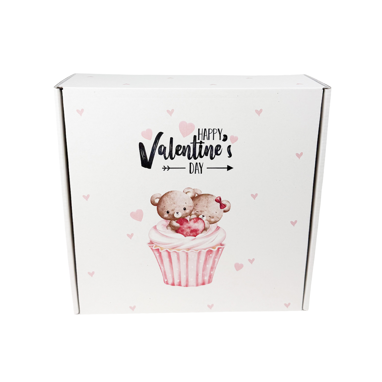Colecao1_6.jpg Caixa Cartão Branca 20x20x7cm Dia dos Namorados Cupcake do Amor – Norpack - Image 1