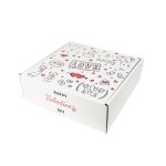 Caixa Cartão Branca 20x20x7cm Dia dos Namorados Love Moments – Norpack - Image 2