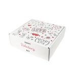 Caixa Cartão Branca 20x20x7cm Dia dos Namorados Love Moments – Norpack - Image 4