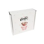 Caixa Cartão Micro Branco 140x140x50mm 6 brigadeiros s/ janela Dia dos Namorados Cupcake do Amor – Norpack - Image 5