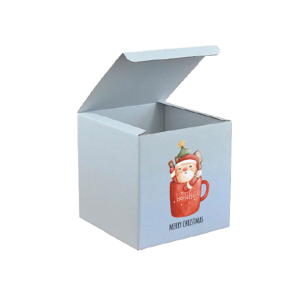 Cubo_10x10_caneca_branca.webp Caixa Cubo Branca ou Kraft 10x10x10cm NATAL "Caneca" – Norpack - Image 1