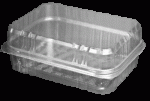 Caixa Plástica Reutilizável Retangular para / Take Away / Pastelaria / Bolos / Marisco – Norpack - Image 4