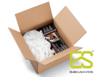 Almofadas de Papel p/ Enchimento Branco Papillon ES ECO - Cx com 30 Almofadas 1.20mt (Picote 7cm) - Ideal para ECOMMERCE! – Norpack