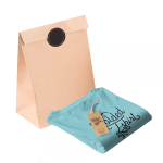 Saco Papel Kraft "SOS" 80Grs. c/Fundo Quadrado e Fole Lateral - Padaria/Pastelaria/Bolos/Frutas e Legumes – Norpack - Image 3