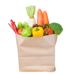 Saco Papel Kraft "SOS" 80Grs. c/Fundo Quadrado e Fole Lateral - Padaria/Pastelaria/Bolos/Frutas e Legumes – Norpack - Image 6