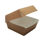 Caixa Hambúrguer Kraft 11,5x11,5x7,5cm Pack 150 - Take Away – Norpack - Image 3