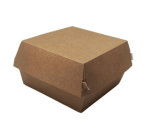 Caixa Hambúrguer Kraft 11,5x11,5x7,5cm Pack 150 - Take Away – Norpack - Image 2