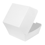 Caixa Cartão Hambúrguer Branco 13x12,5x6cm Pack 50 - Take Away – Norpack - Image 7
