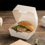 Caixa Cartão Hambúrguer Branco 13x12,5x6cm Pack 50 - Take Away – Norpack - Image 8