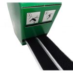 Dual Lock - Sistema de União Reposicionável Preto SJ352 (SJ3526 + SJ3527) c/ Adesivo - Cx de 2 Rolos 25mmx5mts – Norpack - Image 2
