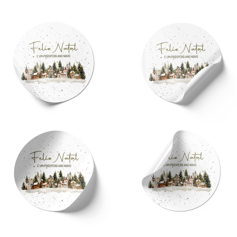 Etiqueta-Inverno-Encantado.png Etiquetas Adesivas Brancas NATAL Redondas 4,5cm "Inverno Encantado"– Pack 52 uni. – Norpack - Image 1