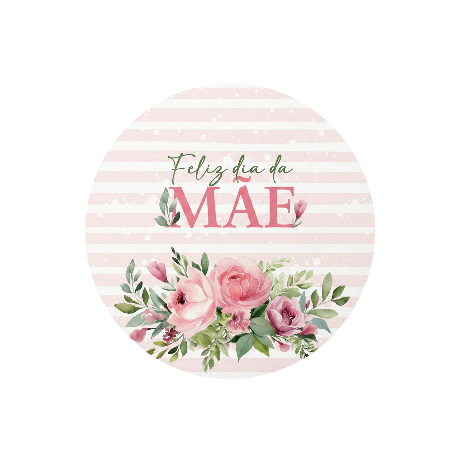 Etiqueta-dia-da-mae.jpg Etiquetas Adesivas Brancas Dia da Mãe Riscas Rosa Redondas 4,5cm - Pack 24unid – Norpack - Image 1