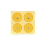 Etiqueta Impressa Papel Branco Meio Brilho Redonda 4,5cm Coleção Verão Amarelo Pack 24 unidades – Norpack