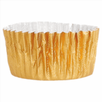 Forma Alumínio Brigadeiro / Pastelaria Dourada 2,9×1,6cm - Pack 1000 – Norpack - Image 4
