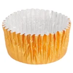 Forma Alumínio Brigadeiro / Pastelaria Dourada 2,9×1,6cm - Pack 1000 – Norpack - Image 6