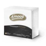 Guardanapos Luxury 40x40 2fls Branco - Pack 50 uni. – Norpack