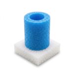 Base/Pé de Proteção em Espuma para Cadeiras, Bancadas, Mesas ou Tubos (65x65x20mm + 23/9x60mm) – Norpack