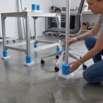 Base/Pé de Proteção em Espuma para Cadeiras, Bancadas, Mesas ou Tubos (65x65x20mm + 23/9x60mm) – Norpack - Image 10