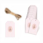 Etiquetas de Presente Páscoa para Chá de Bebê com Coelhinho de Tutu - Pack 48unid – Norpack